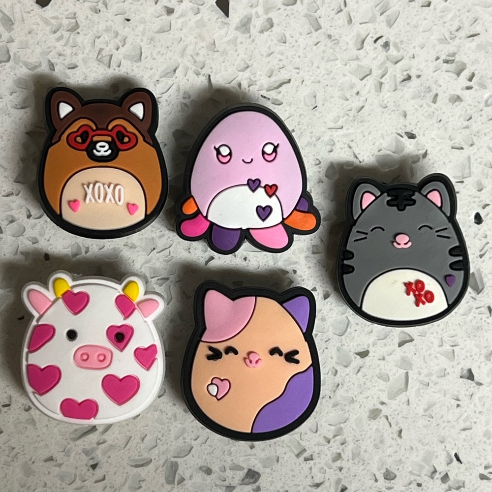 💕Valentines Squishmallow Croc Shoe Charms, Squishmallows, Valentines Squish - Picture 3 of 3